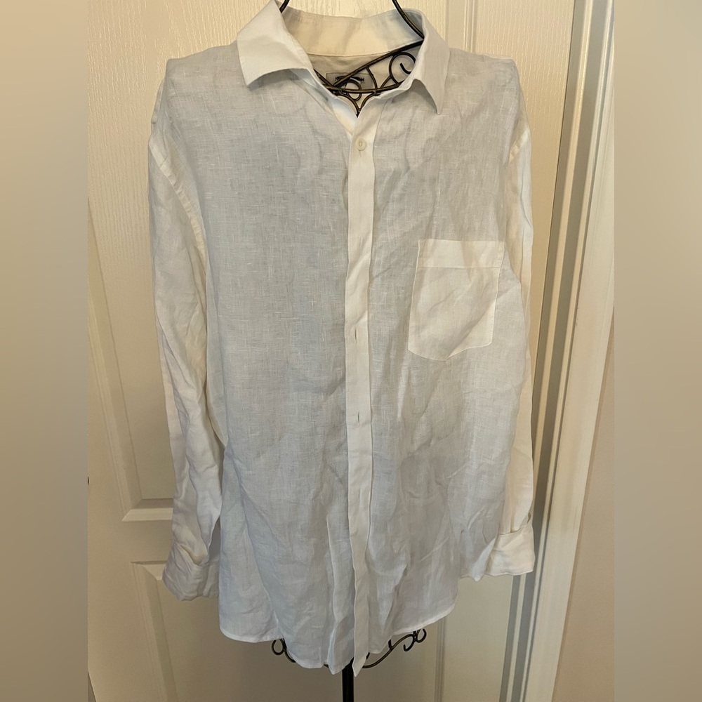 Nordstrom White Button Down Shirt